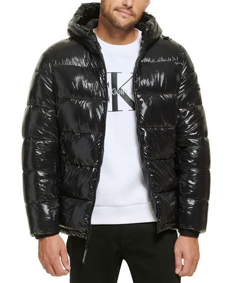 calvin klein puffer jacket men's.